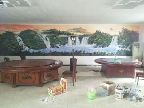 山阳墙绘-写实风景