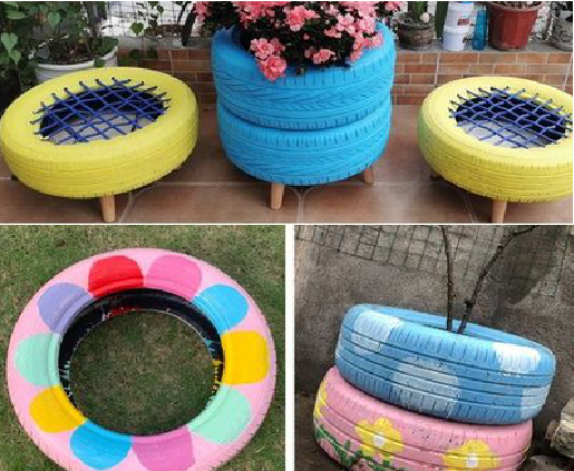 山阳墙体彩绘-变废为宝