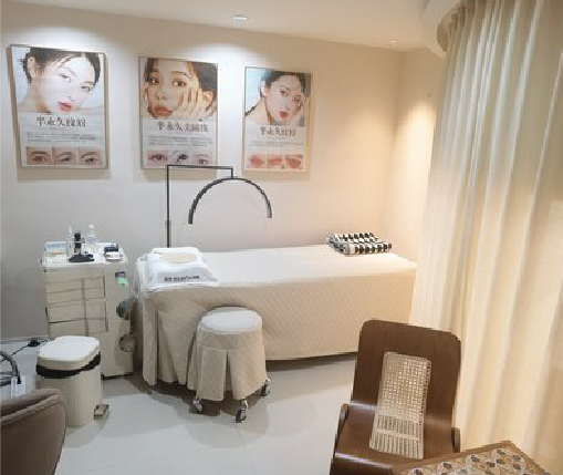 山阳美容店装修小技巧