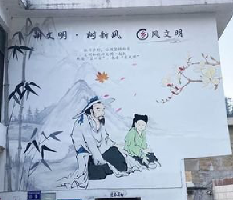 山阳分享几个墙绘保养知识。